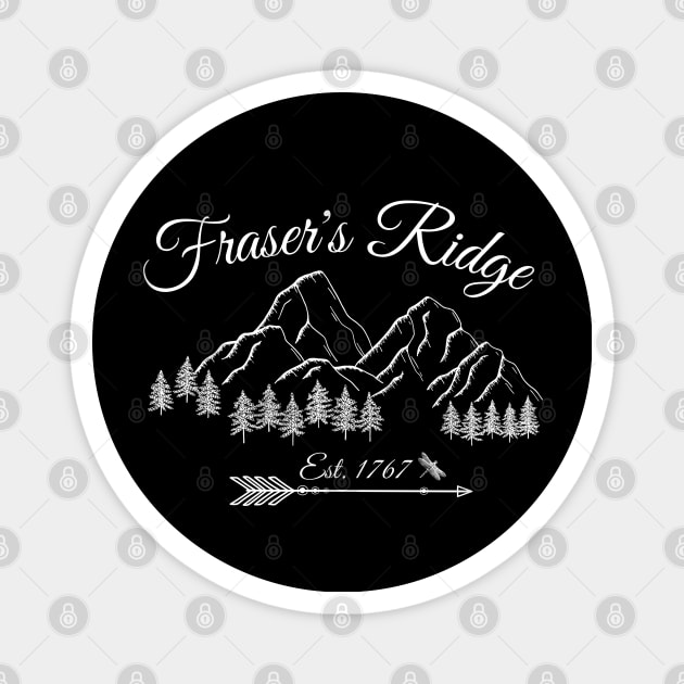 Fraser's Ridge North Carolina Est 1767 Magnet by MalibuSun